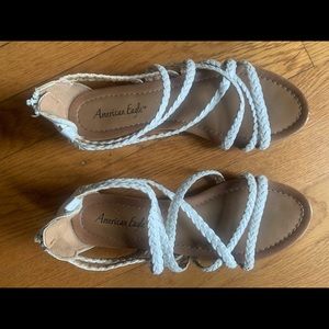American Eagle woven sandals